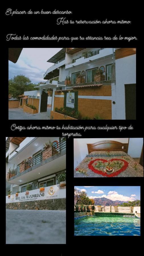 Hotel Casa Maximiliano Tepoztlán Buitenkant foto